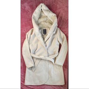 NWOT Guess Faux Suede/Fur Jacket